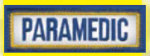 Premier Emblem E1699 Paramedic 1 X 3 Tab Size Emblem