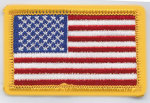 Premier Emblem E1920 1 1/2 X 2 1/2 Tiny American Flags