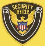  Premier Emblem E450 1/4 X 4 1/2 Security Office & Eagle White Banner