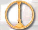  Premier Emblem P2616 1 ¼ Cut out bugles on disc