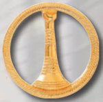 Premier Emblem P2619 1 5/8 Cut out bugles on disc