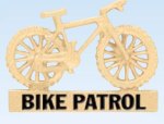  Premier Emblem P2912 Bike Patrol Cutout