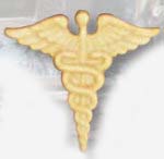 Premier Emblem P3001 Caduceus Collar Devices