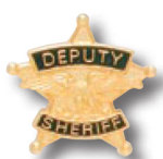  Premier Emblem P3802 Deputy Sheriff 5 Point Star Tie Tac