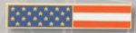 Premier Emblem P4207 American Flag (Long) Rectangle