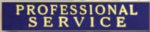 Premier Emblem P4794 PROFESSIONAL SERVICE