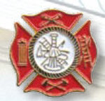 Premier Emblem P4941 EMS And Fire Tie Tac -   Maltese Cross