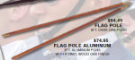  Premier Emblem P5245 Flag Pole Aluminum 8ft.