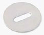 Premier Emblem P5319 Slotted Button