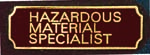  Premier Emblem PA10-24 Hazardous Material Specialist