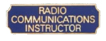 Premier Emblem PA10-33 Radio Communications Instructor