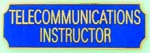 Premier Emblem PA10-38 Telecommunications Instructor