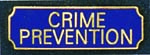  Premier Emblem PA10-5 Crime Prevention