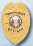  Premier Emblem PB1408 Communications Officer Badge