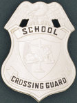 Premier Emblem PB236 Lion Scale Of Justice Shield - School Crossing Guard