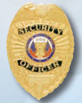  Premier Emblem PB602 Security Officer Badge