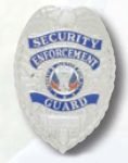  Premier Emblem PB702 Security Enforcement Guard Badge