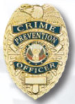 Premier Emblem PB720 Crime Prevention Officer Badge