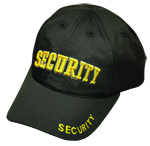 SECURITY Stretchable Cap (3D - Letters)