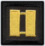  Premier Emblem PE1026 1 1/2 x 1 1/2 Captain