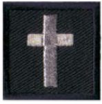  Premier Emblem PE144 1 1/4 x 1 1/4 Chaplain