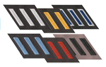  Premier Emblem PE501 Slanted Hash Mark Felt on Strip