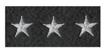 Embroidered Stars Emblems