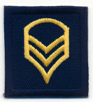  Premier Emblem PE990 1 1/2 x 1 3/8 Staff Sergeant