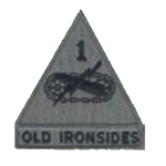 Premier Emblem PMV-0001B 1st Armor Div