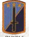 Premier Emblem PMV-0170A 170th Infantry Div