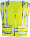 Zip–Front 5 Point Breakaway Safety Vest