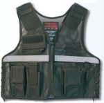  Premier Emblem PV313F Investigator Vest With Reflective Stripe across chest and back