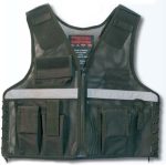 Investigator Vest With Reflective Stripe across chest and back