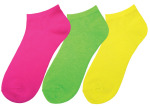 Prestige Medica 383 Neon Nurse Socks (Three-packs)