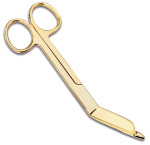 Prestige Medical 52 5.5 Gold Plated Bandage Scissor