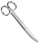 Prestige Medical 55 5.5 Dressing Scissor (Curved Blade)