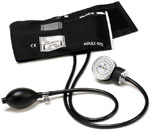 Prestige Medical 80-OB Large Adult Cotton Cuff Aneroid Sphygmomanometer