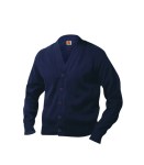 100% Cotton V-Neck Cardigan