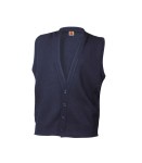 Classic 4-Button Cardigan Vest