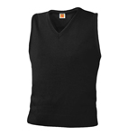 Fine Gauge V-Neck Pullover Vest