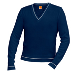 Varsity V-neck Sweater