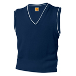 Varsity V-neck Sweater Vest