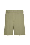 Plain Front Shorts