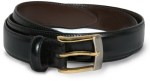 Samuel Broome 6620 Leather Dress Belt w/2 Tone Buckle