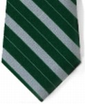  Samuel Broome 78020 Bar Stripe Clip-on Tie w/Buttonholes