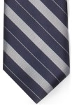  Samuel Broome 78060 Bar Stripe Necktie w/Buttonholes