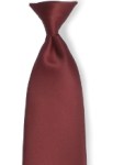 Samuel Broome 86112 Polyester Satin Clip-on Tie