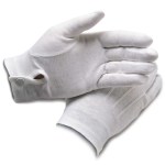 Samuel Broome 99055 Cotton Dress Gloves w/ Wrist Snap