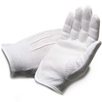 Samuel Broome 99065 Dotted Palm Slip-on Dress Gloves
