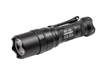 Surefire E1DL-A FL, E1D LED DEFENDER 3 VOLT, DUAL STAGE 300/5 LU, WH LED, ALUM BLACK TYPE III ANO, CLICK SWITCH